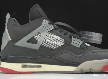 'BRED' OF 4 X 2020 RED JORDAN BLACK AIR  0603